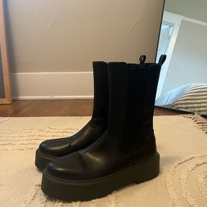 ASOS mid calf boots- size 9